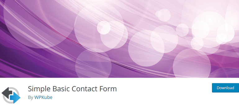 Simple Basic Contact Form