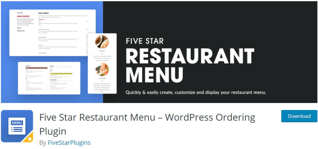 Five-Star-Restaurant-Menu-wordpress-order-online-food-plugin