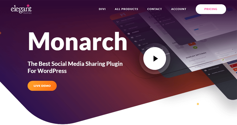 Monarch Social Sharing Plugin