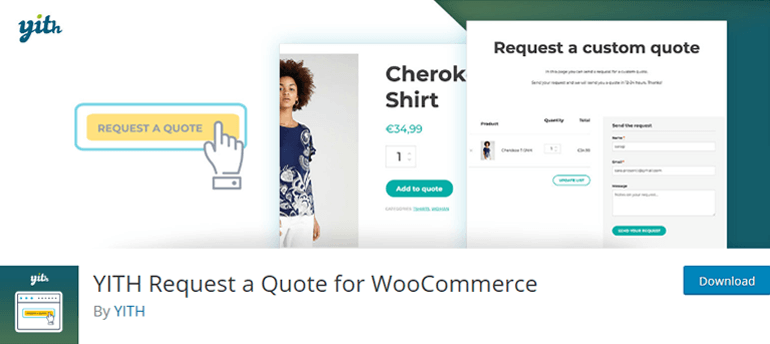 YITH Request a Quote for WooCommerce WordPress Plugin