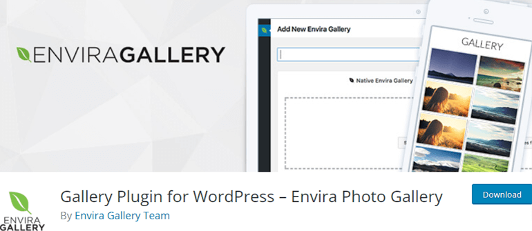 Envira Gallery - Free WordPress Gallery Plugin