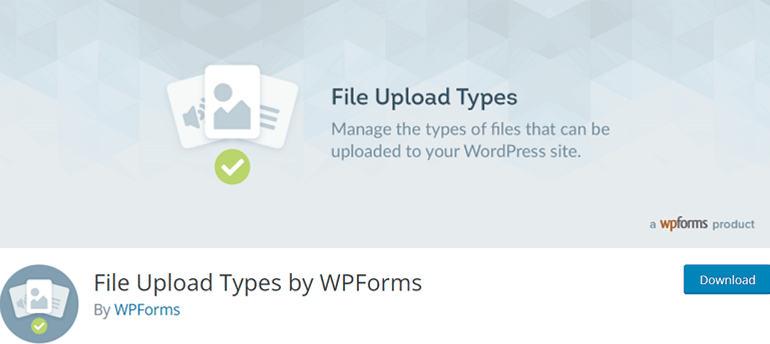 File Upload Types By WPForms