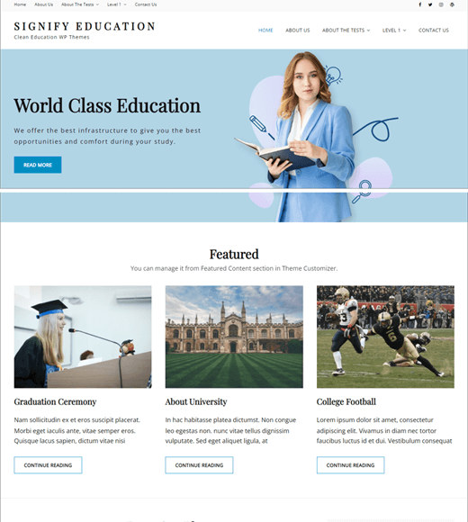 Education Soul - Free WordPress LMS Theme