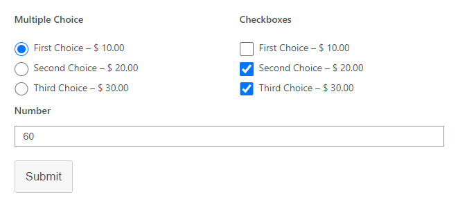 Preview After Enabling Calculation Option