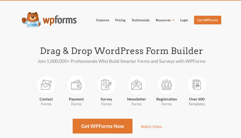 WP Forms Plugin