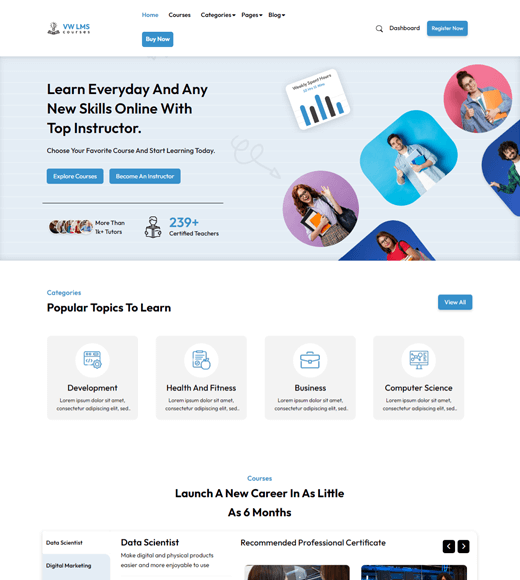 LMS Education Courses